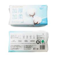 全棉时代 柔肤洗脸湿巾 全棉蓬松加厚 200*200mm*80抽 (单位:包)
