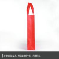 甠焓 QH-DWF232250 无纺布立体竖款覆膜手提袋 90g新料 41*30*12cm 带暗扣(单位：个) 颜色随机发货