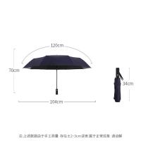 天堂伞 全自动三折晴雨伞 8骨（单位:把）颜色随机