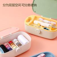 四万公里 SW7366 家用针线盒套装 15.5*6cm 颜色随机 (单位:套)