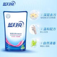 蓝月亮 自然清香深层洁净护理 洗衣液 1kg (单位：袋) 蓝色