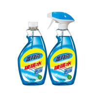 蓝月亮 玻璃水清洁剂  玻璃水500g*1+玻璃水补充装500g*1  2瓶/组  (单位：组 )