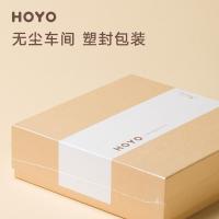 hoyo JP8055 毛巾洗漱四件套 毛巾：33*72cm，干发帽：25*65cm，束发带：直径10cm，浴花：11cm (单位：盒) 粉灰