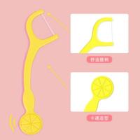 小鹿妈妈（FAWN MUM） 儿童果味独立装牙线棒 洁净口腔 100支/袋 (单位:袋)