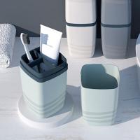 四万公里 SW7186 洗漱杯 PP 20*6*6cm（单位：个）北欧灰