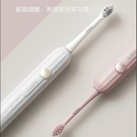 艾优（APIYOO） T1-A 成人声波电动牙刷 28*28*253mm（单位：盒） 珍珠白