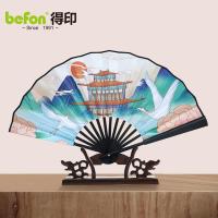 得印（befon） 2867 仙山灵鹤折扇 47cm(单位：把)