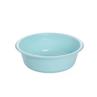 茶花（CHAHUA） 0507 圆形塑料加厚脸盆 33*10.5cm(单位：个) 浅米色/蓝色随机发货