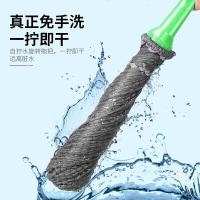 茶花（CHAHUA） 4713 免手洗拖把 高131cm(单位：把) 粉色/绿色随机发货