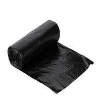 得力（deli） 18743 垃圾袋 50*60cm 八角式  3卷/包 （单位:包） 黑色