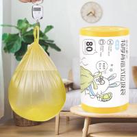 宜洁（yekee） JD-9681 背心垃圾袋 50cmx60cm*80只/卷（单位：卷）黄色