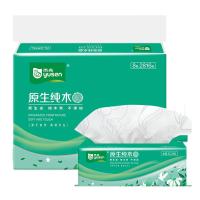 雨森 YSC1-3575 原生纯木纸面巾 190mm*160mm*88抽*8包 (单位:提)