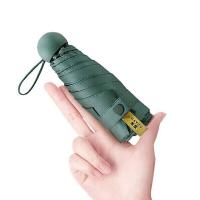 美度（MAYDU） M5506 五折遮阳胶囊伞 90cm*51cm  (单位：把 )祖母绿