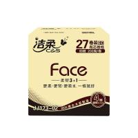 洁柔（C&S） 有芯 黑Face 加厚 4层 200克*27卷 （单位：箱）