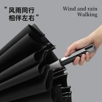美度（MAYDU） M1615 16骨长柄雨伞 63.5cm*16k/115cm（单位：把）黑色