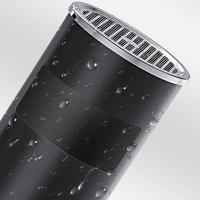 科力邦 KB1021 圆形立式不锈钢垃圾桶 25*60CM (单位: 个)颜色随机