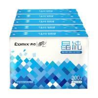 齐心（COMIX） QX-CS0001 擦手纸 齐心&清风联名款 1层 200抽/包 20包/箱 （单位：箱）白