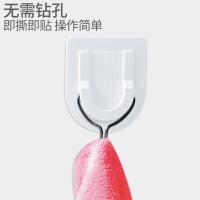茶花（CHAHUA） 2909 方圆五金强力粘钩 2个/组 (单位:组)