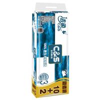 洁柔（C&S） JJ041-12 蓝面子卷纸 140克卫生卷纸12卷（单位：提）
