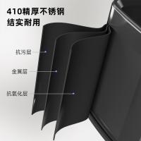五月花（May Flower） WYH-GB233 垃圾桶 12L （单位:个） 玉石黑
