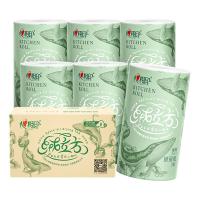 心相印（Mind Act Upon Mind） KT1085 绒立方厨房卷纸 257*224mm 3层 85节/卷 6卷/箱(单位：箱)