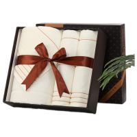 洁丽雅（grace） JLT-MYJ-3 毛巾浴巾礼盒三件套 70*34cm/80g(毛巾*2)+140*70cm/310g(浴巾*1) (单位: 盒)米色