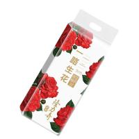 隆力奇 原浆抽纸 4层75抽 180*153mm 4包/提（单位：提）