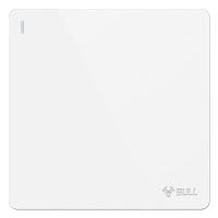 公牛（BULL） G12K111 暗装开关面板 一位单极带荧光16A（单位：个）象牙白