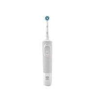 欧乐B（OralB）D100 电动牙刷活力亮洁 单支装（单位：支）清纯白
