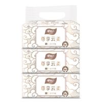 心相印（Mind Act Upon Mind）  DT90  云柔立体压花软包抽纸  三层 90抽/包 3包/提 8提/箱  （单位：提）