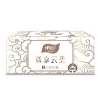 心相印（Mind Act Upon Mind）  DT90  云柔立体压花软包抽纸  三层 90抽/包 3包/提 8提/箱  （单位：提）