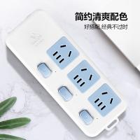 公牛（BULL）GN-314W 无线插座（复合膜/3561）183.5*72*31mm 无线3孔 新老外观随机发货（单位：个）白色