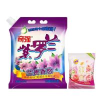 奇强（keon） 洗衣粉套装 紫罗兰无磷洗衣粉1kg+天然香氛洗衣粉（除菌除螨）30g（单位:组）