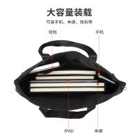 得力（deli） 5845 公文包手提包 390*290*15mm 黑色（单位：个）