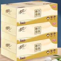 清风（APP） B338C3N 双层原木经典系列盒装抽纸 206mm*195mm 2层200抽3盒/提 (单位: 提) 新老包装随机发货