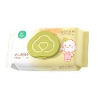 全棉时代 居家款 湿纸巾 80抽/包 黄色（单位：包）新旧包装随机发货