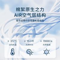 洁丽雅（grace） MRJ643-3 氧气云棉柔巾 洁面巾 90片*3包 白色（单位：组）