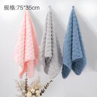 洁丽雅（grace）5A级抗菌男女洗脸巾吸水毛巾擦头巾洗面巾3条装/组（单位：组） 粉+兰+灰
