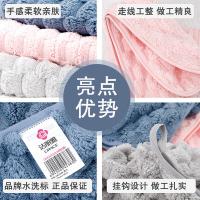 洁丽雅（grace）5A级抗菌男女洗脸巾吸水毛巾擦头巾洗面巾3条装/组（单位：组） 粉+兰+灰