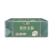 心相印（Mind Act Upon Mind） 柔厚亲肤抽纸 无香型 三层100抽3包 (单位:提)