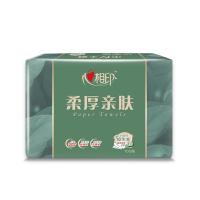心相印（Mind Act Upon Mind） 柔厚亲肤抽纸 无香型 三层100抽3包 (单位:提)
