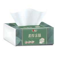 心相印（Mind Act Upon Mind） 柔厚亲肤抽纸 无香型 三层100抽3包 (单位:提)
