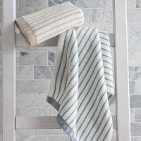 洁丽雅（grace） 6450 经典条纹系列毛巾套装 72*34cm 2条/组 （单位：组） 颜色随机