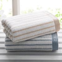 洁丽雅（grace） 6450 经典条纹系列毛巾套装 72*34cm 2条/组 （单位：组） 颜色随机