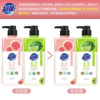 超能 果蔬餐具净 洗洁精 750g（单位：瓶）两种香型随机发货 新老包装随机发货