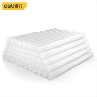 得力（deli） 热熔胶棒 DL390050A 7*160mm 50支/盒 (单位:盒) 白色
