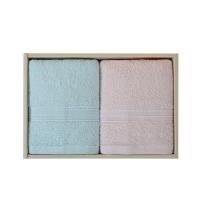 内野 HU-HY07J01樱若面巾两件套 面巾34*75cm*2 (单位:套)  粉+蓝