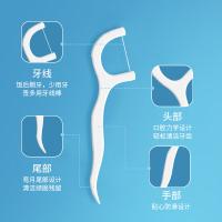 乐一享三 牙线棒100支装（单位：袋）新老包装随机发货