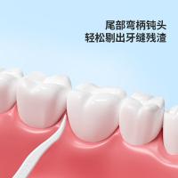 乐一享三 牙线棒100支装（单位：袋）新老包装随机发货