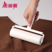 美丽雅（MARYYA） 猫毛清理器 粘尘器/纸 16cm7卷420撕 白色（单位：套）滚筒+斜撕纸7卷420撕